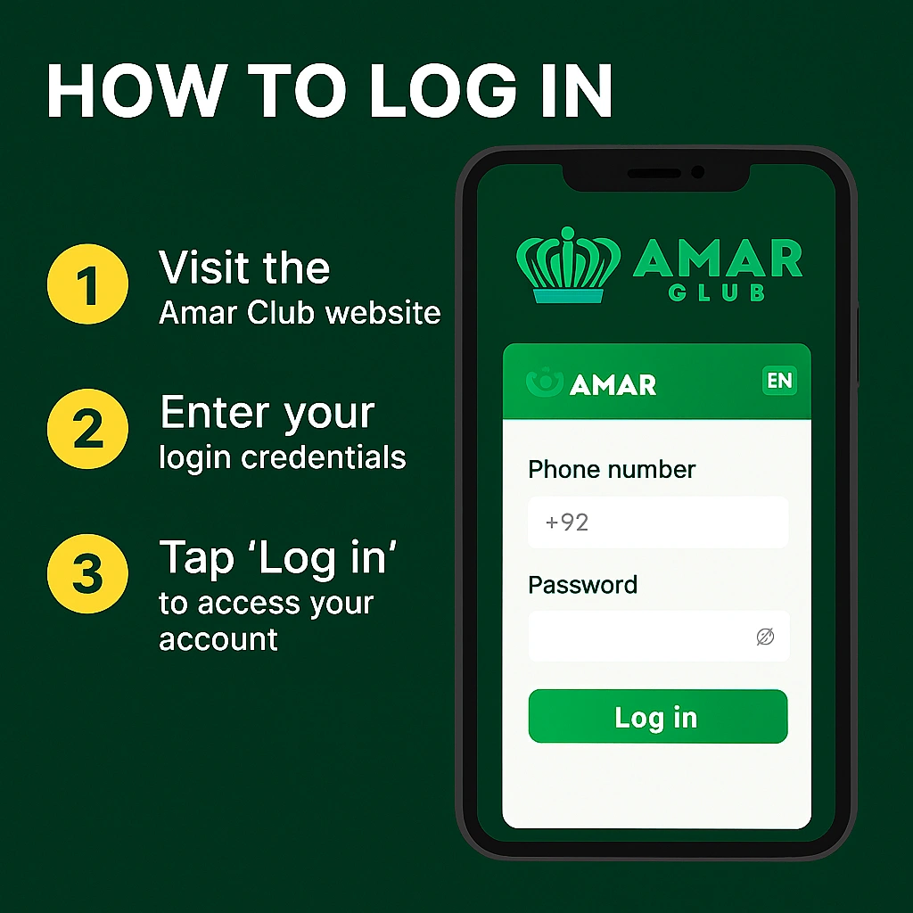 Amar Club Login Portal - Secure Access to Trading Simulator Platform